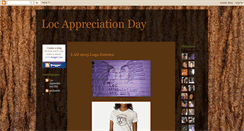 Desktop Screenshot of locappreciationday.blogspot.com