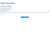 Tablet Screenshot of cyber-crime-news-nirjan.blogspot.com