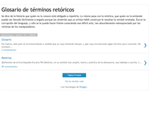 Tablet Screenshot of glosarioderetorica.blogspot.com