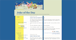 Desktop Screenshot of jokes-of-theday.blogspot.com