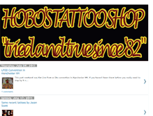 Tablet Screenshot of hobostattooshop.blogspot.com