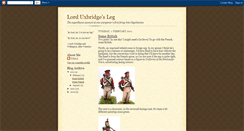 Desktop Screenshot of lord-uxbridges-leg.blogspot.com