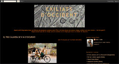 Desktop Screenshot of exiliatsdoccident.blogspot.com