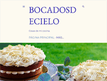 Tablet Screenshot of bocadosdecielo.blogspot.com
