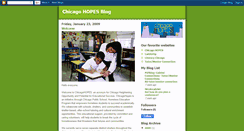 Desktop Screenshot of chicagohopes.blogspot.com