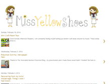 Tablet Screenshot of missyellowshoes.blogspot.com