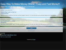 Tablet Screenshot of easyandfastonlinemoneytoyou.blogspot.com