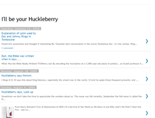 Tablet Screenshot of huckleberry1234.blogspot.com