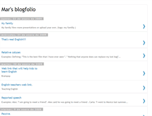 Tablet Screenshot of mariadelmarsblogfolio.blogspot.com