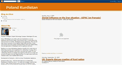 Desktop Screenshot of polandkurdistan.blogspot.com