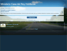 Tablet Screenshot of ministeriocasadelreyhonduras.blogspot.com