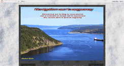 Desktop Screenshot of navigationasaguenay.blogspot.com