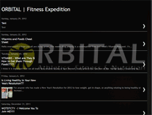 Tablet Screenshot of orbitalfitnessexpedition.blogspot.com