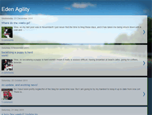 Tablet Screenshot of edenagility.blogspot.com