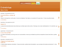 Tablet Screenshot of blogentrelinhas.blogspot.com