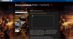 Desktop Screenshot of detonajogos-detonagames.blogspot.com