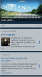 Mobile Screenshot of olssonskrypin.blogspot.com