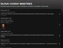 Tablet Screenshot of dilrukcooray.blogspot.com