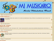 Tablet Screenshot of mimusicario.blogspot.com