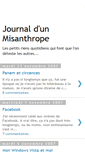 Mobile Screenshot of misanthropiejournal.blogspot.com