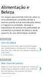 Mobile Screenshot of belezalimentar.blogspot.com
