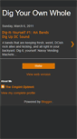 Mobile Screenshot of digyourownwhole.blogspot.com