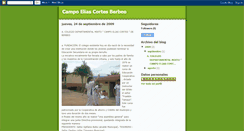 Desktop Screenshot of campoeliascortesberbeo.blogspot.com
