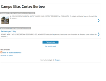 Tablet Screenshot of campoeliascortesberbeo.blogspot.com