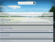 Tablet Screenshot of a1freighttrainng.blogspot.com