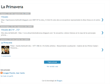 Tablet Screenshot of la--primavera.blogspot.com