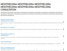 Tablet Screenshot of mesothelioma-consultation.blogspot.com