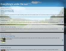 Tablet Screenshot of everythingsunderthesun.blogspot.com