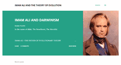 Desktop Screenshot of imamalianddarwinism.blogspot.com
