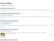 Tablet Screenshot of doctorgeller.blogspot.com