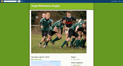 Desktop Screenshot of hughmcrobertsrugby.blogspot.com