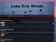 Tablet Screenshot of lakeeriewinds.blogspot.com