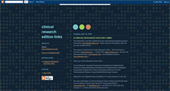 Desktop Screenshot of clinicalresaercheditionlinks.blogspot.com