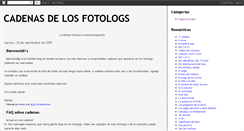 Desktop Screenshot of cadenas-fotologs.blogspot.com