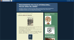 Desktop Screenshot of procedimientospolicialespoliciaerea.blogspot.com