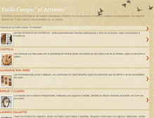 Tablet Screenshot of estilocampoelartesano.blogspot.com