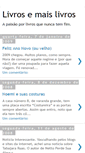 Mobile Screenshot of livrosemaislivros.blogspot.com