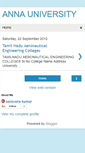 Mobile Screenshot of annauniversityinfo.blogspot.com