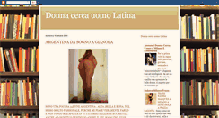 Desktop Screenshot of donna-cerca-uomo-latina.blogspot.com