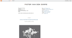 Desktop Screenshot of pietervandendorpe.blogspot.com