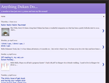 Tablet Screenshot of anythingdukando.blogspot.com