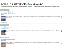 Tablet Screenshot of cpef5softbol.blogspot.com