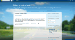 Desktop Screenshot of brianfromthebeach.blogspot.com