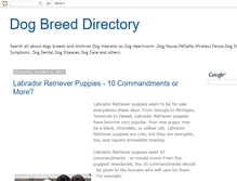 Tablet Screenshot of dogdirecx.blogspot.com