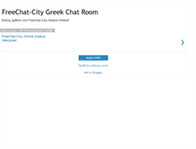 Tablet Screenshot of freechat-city.blogspot.com