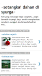 Mobile Screenshot of dahanansyurga.blogspot.com